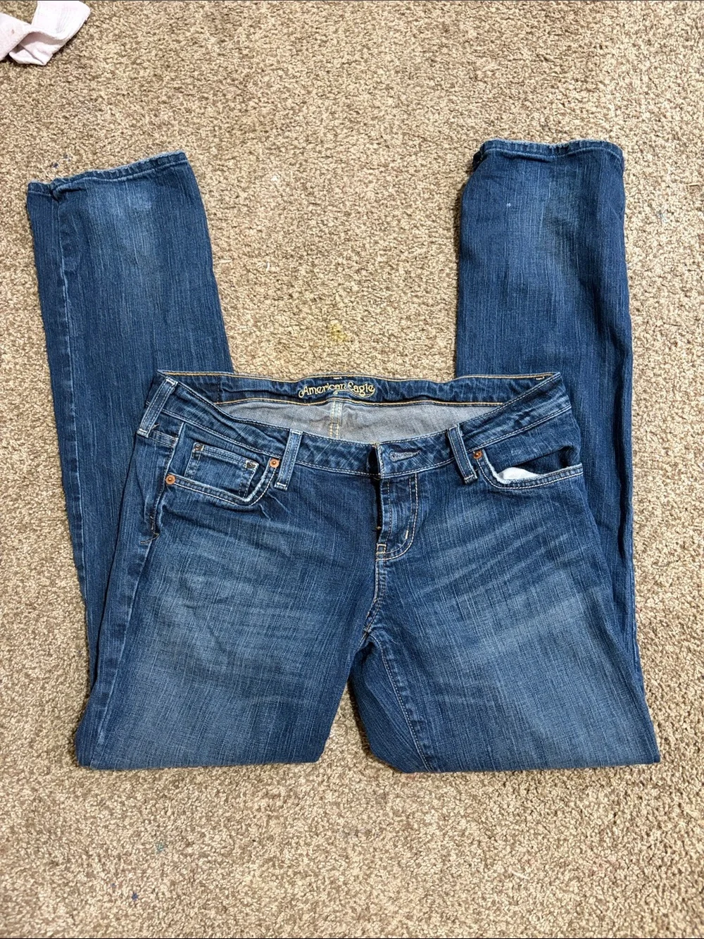 American Eagle Outfitters Women’s Dark Blue Jeans